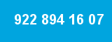 922 894 16 07 922 894 16 07